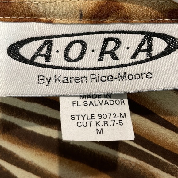 Animal print open duster cover up / vintage - Picture 2 of 9